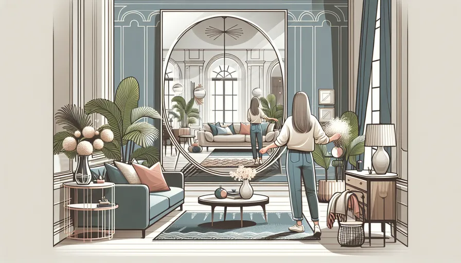 Een complete kijk op het gebruik van grote spiegels in je interieur