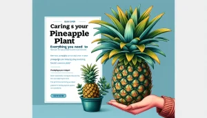 Je ananasplant verzorgen: alles wat je moet weten